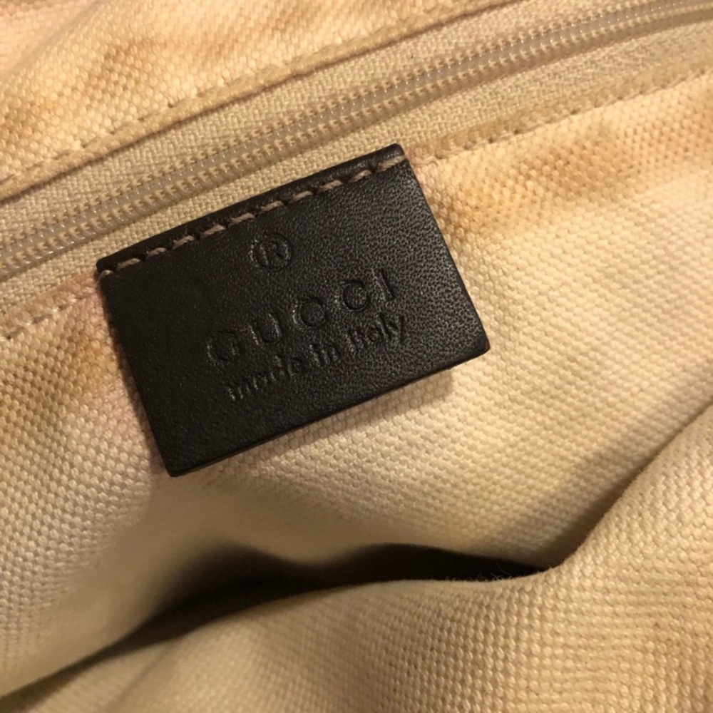 Gucci GG Supreme Canvas Satchel size 15 x11x5 - Picture 3 of 16